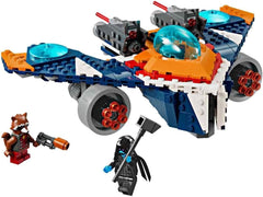 LEGO Marvel Rockets Vaisseau spatial contre. Ronan Ensemble de vaisseau spatial à construire Les Gardiens de la Galaxie Figurine de super-héros Jouet Cadeau pour garçons et filles de 8 ans 76278 Jeux de construction Besuche den LEGO-Store