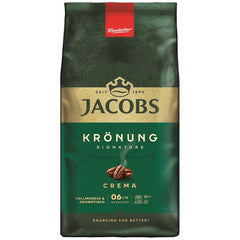 Jacobs Krönung Cream, café en grains entiers, paquet de 4 (4 x 1000 g)