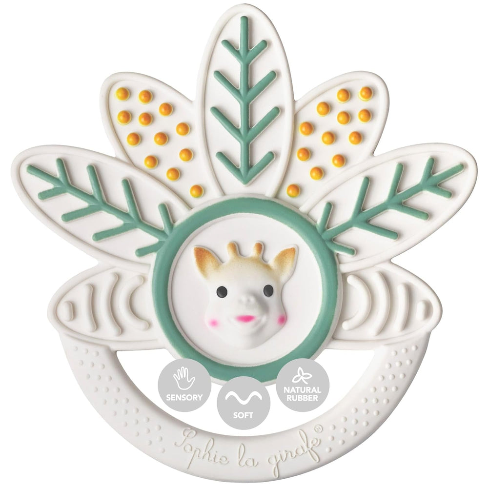 Sophie la girafe - Anneau de dentition aux mille feuilles Sophie la girafe - Jouet à mâcher - Caoutchouc - Textures variées - Pour bébé dès 0 mois