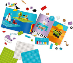 Ensemble créatif LEGO Classic pour construire et jouer - ensemble avec des briques colorées - construisez une maison, un chien, une voiture amusante, un clavier de piano et un arc-en-ciel - ensemble de bricolage pour garçons et filles à partir de 5 ans Jeux de construction Besuche den LEGO-Store