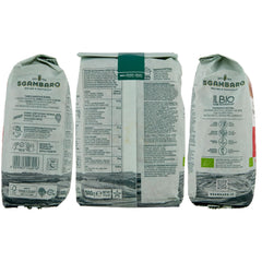 Pâtes Penne Rigate Bio N.91 - 500g à la farine d'épeautre, farine de lentilles et farine de quinoa - Riches en protéines, source de fibres et de protéines