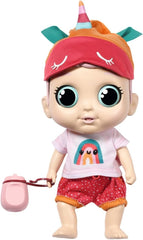 Baby Robin, 30 cm, grande poupée pour bébé avec des fonctions sonores agréables et brillantes, y compris une chemise, un tuyau, des vêtements, une barboteuse, une bouteille et un harnais, 905586 Zapf Creation