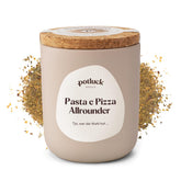 Potluck | Pasta e Pizza Kräuter | Gewürzzubereitung im Keramiktopf | 40g | Vegan, glutenfrei und mit natürlichen Inhaltsstoffen