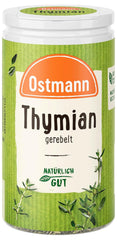 Ostmann Thym Gerebelt 15 g Thym-Gewürz für viele Fleisch-, Fisch-, Pilz-, und Gemüsegerichte der Mediterranen Küche, Quantité: 1 Stück