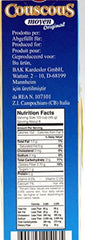 Couscous Moyen Original, 0,5 kg