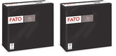 - Șervețele de hârtie de unică folosință, Softness And Softness, pachet de 40 de șervețele, dimensiune 38X38 pliate în 4, 2 straturi, culoare neagră, 100% hârtie din celuloză pură, certificate Fsc (pachet de 2)
