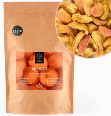Abricots lyophilisés BRIX | Abricots secs naturels 85 g | Great Taste Award pour les fruits secs, séchés | Sans OGM, sans gluten, végétalien, vitamines conservées Naty Shop Produits déshydratés Titre par défaut