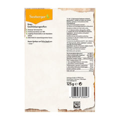 Abricots Seeberger : Abricots extra gros, mûris au soleil et orange vif - goût sucré et fruité - sans sucre - séchés - dénoyautés, végétaliens (1 x 125g) Naty Shop Produits déshydratés