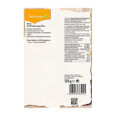 Abricots sans soufre Seeberger : Abricots secs non traités au goût sucré et fruité - sans sucre ajouté - dénoyautés, végétaliens (1 x 125g) Naty Shop Produits déshydratés