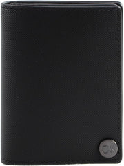 Calvin Klein CK CLEAN PQ COVERED CARDHOLDER Portefeuille pour homme, noir (Ck Black), OS Wallet Men Naty Shop