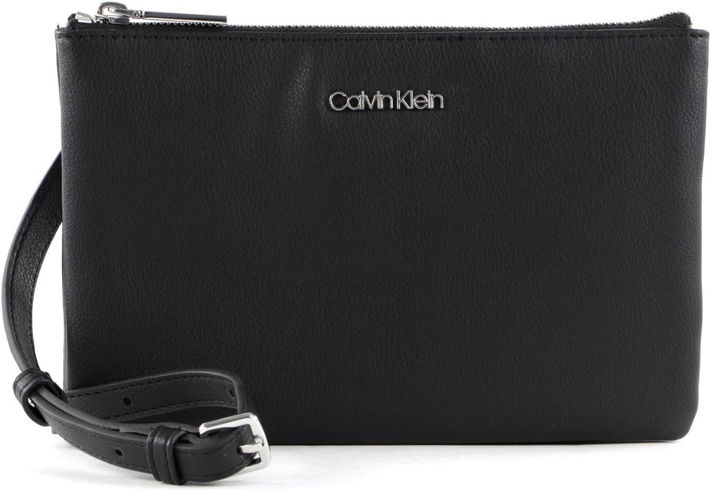 Calvin Klein sac à bandoulière pour femme Ck Must Klein Sacs Femme Naty Shop Noir (Ck Black)