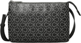 Calvin Klein CK Must Klein, Sac à Bandoulière Femme, Noir (Black Mono), Sacs Grandeur Nature Femme Naty Shop Default Title