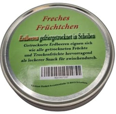 Fraises lyophilisées dans une boîte pour le voyage, nourriture pour les nerfs, cadeau de relaxation, produits séchés aux fraises Naty Shop