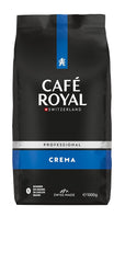 Café Royal Professional Line Crema – Machines à café pour machines automatiques, harmonique, cuisson moyenne, intensité 3/5, 1 kg