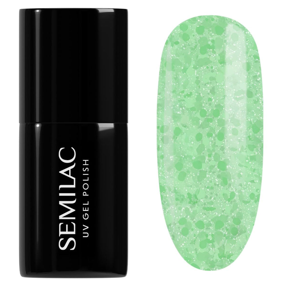 Vernis à ongles UV Semilac Hybrid 494 Frozen Pistaches 7 ml