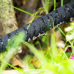 Tuyau goutte à goutte Relaxdays, arrosage, tuyau d'arrosage 30 m, arrosage des couches hautes et des haies, tuyau d'arrosage, noir