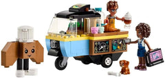 LEGO Friends Rolling Café Petit jouet de pâtisserie pour enfants, cadeau pour filles et garçons de 6 ans, jouet éducatif avec Aliya, Jules et Aira le chien 42606 Jeux de construction Beuche den LEGO-Store