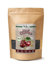 Cerises douces séchées bio Biojoy (500 g), dénoyautées et sans soufre Produits déshydratés Naty Shop 500 G (1 paquet)