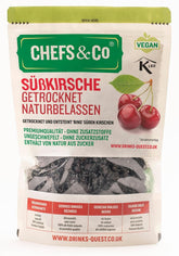 CERISES SÉCHÉES (NON SÉCHÉES) -750g | cerises douces séchées sans noyaux | 100% naturel | qualité supérieure | sans additifs, sans soufre et sans sucre Produits déshydratés Naty Shop Titre par défaut