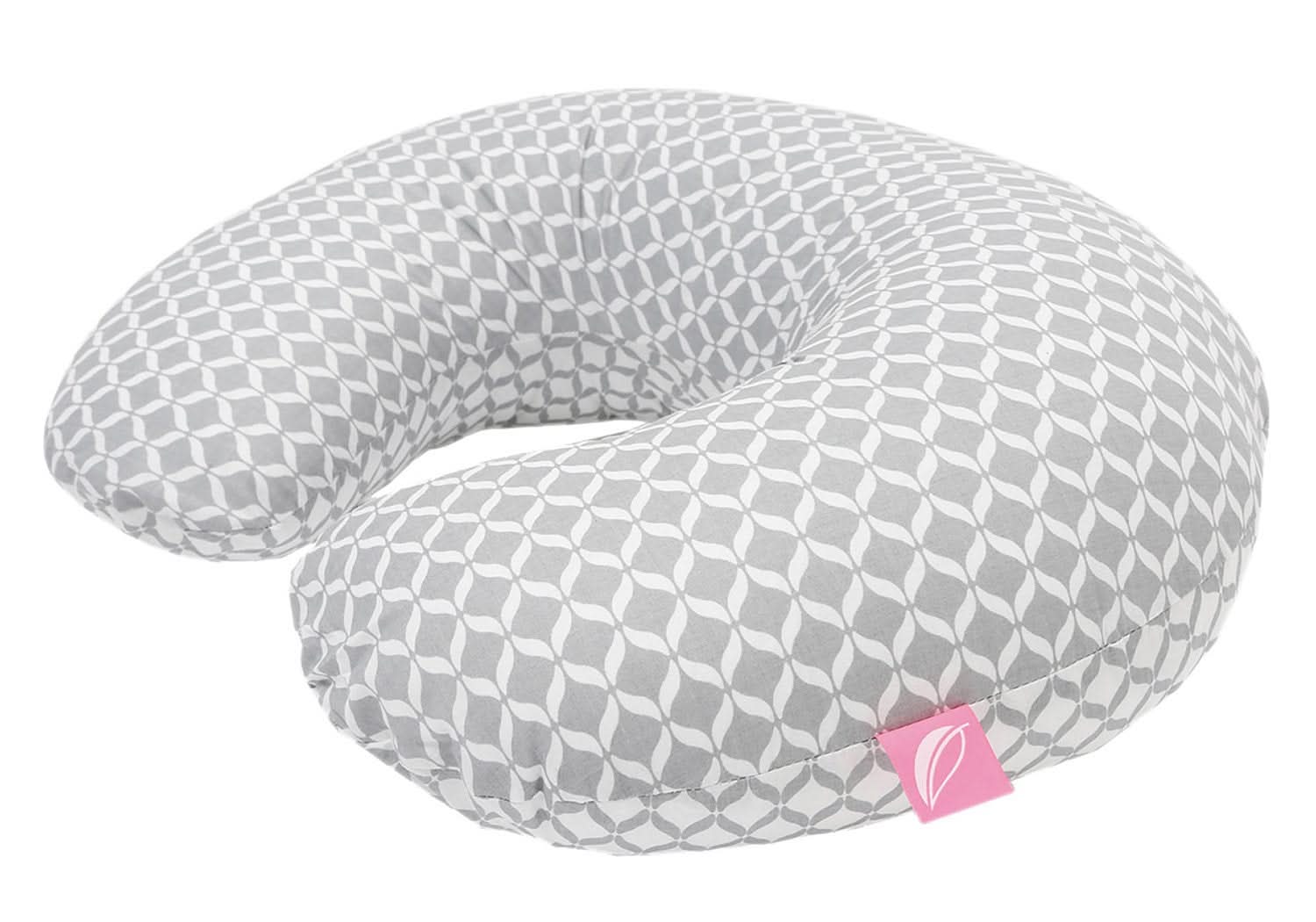 Pernă de alăptare ergonomică, Oeko-Tex Standard 100, bej Accesorii Hrana si Alaptare Bebe Naty Shop Gri