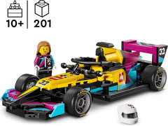 LEGO Speed Champions F1 ACADEMY Rennwagen - Spielzeug Modellauto - Mit Formel 1 Rennfahrerin Minifigur - Geschenk für Mädchen, Jungen & Erwachsene Fans à partir de 10 ans - 77258