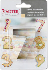 Staedter Haus Emporte-pièce en acier inoxydable, 6,5 cm, argenté, numéro 7