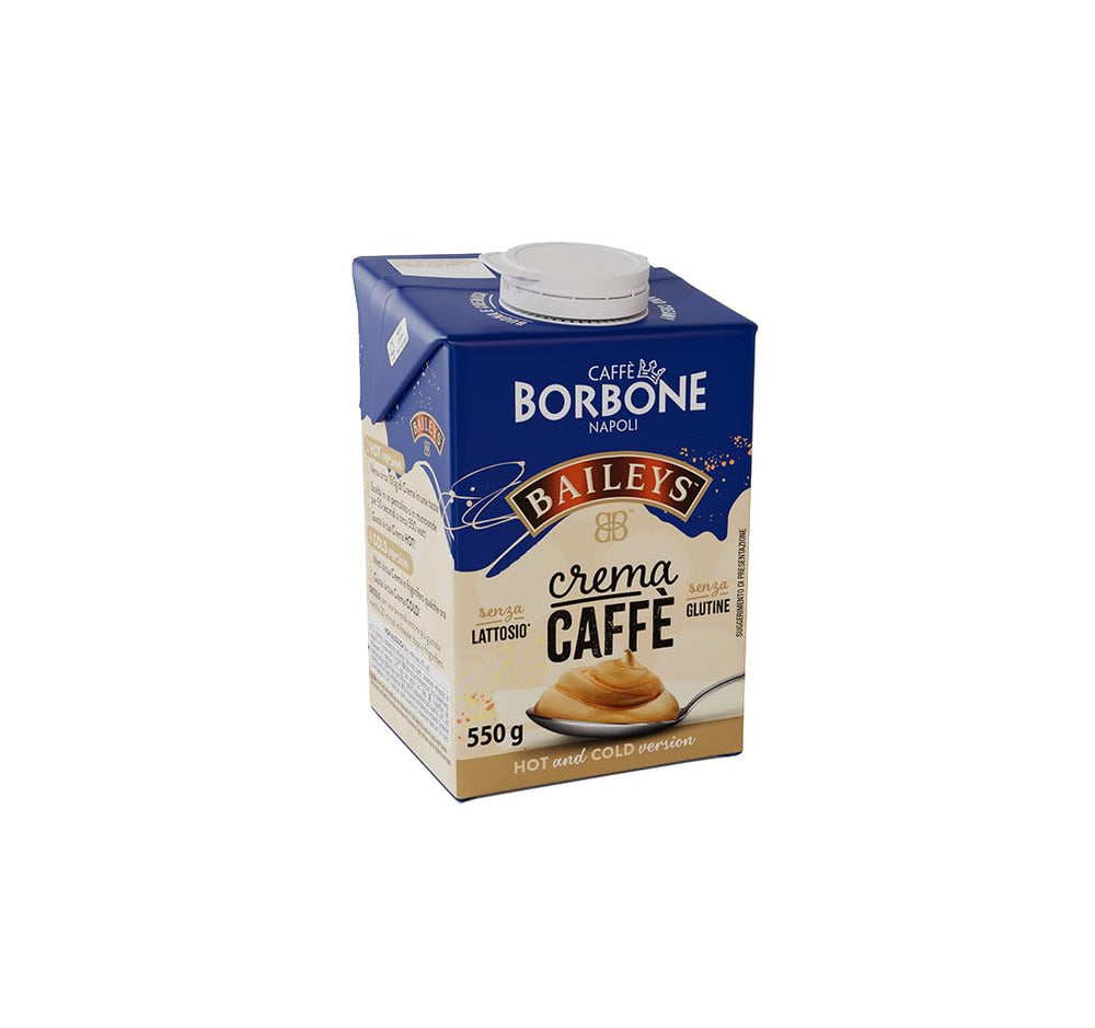 Caffè Borbone Baileys Kaffeecreme - Crème à base de lait sans lactose, café léger, avec Baileys - sans lactose et sans gluten - Emballage carton de 550 grammes