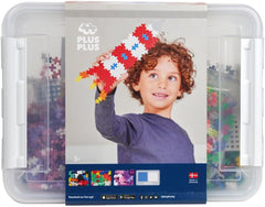 Plus-Plus 9603406 Kreativ-Bausteine Box, Geniales Konstruktionsspielzeug, 2400 pièces