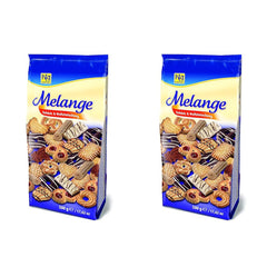Mélange à gaufrettes mélangées, chocolat, 500 g (paquet de 2)