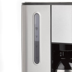 Cafetière CASO Selection C 10 Thermo Design – Boîtier en acier inoxydable, carafe isotherme 1,2 l (10 tasses), commandes tactiles et minuterie, fonction Aroma PLUS, filtre permanent, filtre anti-goutte