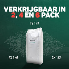 Espresso - Grains de café Nero Forte - Compatible avec les machines à café et les machines à expresso - Grains Arabica torréfiés foncés - 2 kg