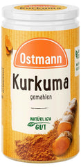 Ostmann Gewürze - Kurkuma gemahlen | Recettes parfaites pour le curry et le fromage | Verleiht Gerichte eine goldgelbe Farbe | Ingrédients naturels | 40 g dans Der Streudose