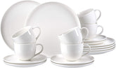 Service à café Ritzenhoff & Breker Skagen, 18 pièces, blanc