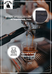 MAFIA ROAST® INTENSO - Espressobohnen typiquement italien - Mélange à 30% Arabica & 70% Robusta-Bohnen - schonend trommelgeröstet - besonders beliebt as intensivever Espresso - 1kg