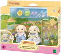 Sylvanian Families - 5736 Blumen- und Garten-Spielset mit Figuren - Figuren für Puppenhaus