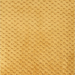 HOMLA Noah Couverture décorative douce - couverture confortable en fibre de polyester pour la maison couverture moelleuse pour canapé-lit - 150 X 200 cm motif grain de riz couleur moutarde Lits et couvertures Besuche den HOMLA-Store