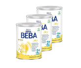 Nestlé BEBA Junior 2+, à partir du 2ème anniversaire, nourriture pour bébé avec HMO 2'-FL, uniquement du lactose, sans huile de palme, pack 3 (3 x 800g) Mère et Bébé Naty Shop