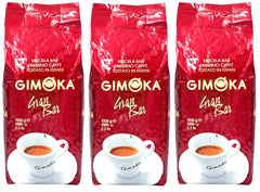 Café en grains Gimoka Gran Bar 4x 1000g - Typiquement italien !