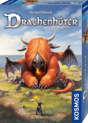 Kosmos 683757 Dragon Keeper, Joc de cărți mare pentru întreaga familie de la 8 ani, 123 de cărți de dragon frumoase, de format mare, de Michael Menzel, joc de societate, cadou