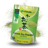 ITO EN Oi Ocha Poudre de thé vert instantané au matcha - Thé vert matcha non sucré du Japon - 1 x 32 g