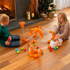 Fat Brain Toys Air Toobz Erweiterungspaket – Luftbetriebenes STEM-Bauspielzeug – Kinder & Jugendlich, Bleu