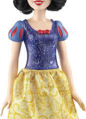 Mattel Disney Princess Toy Poupée mobile Blanche-Neige avec vêtements et accessoires scintillants Cadeau inspiré du film Disney pour enfants HLW08 Naty Shop Dolls