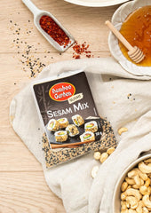 Bamboo Garden - Sushi Sesame Mix, Idéal pour la préparation de Sushi de toutes sortes, également délicieux comme Topping pour divers plats, en Muesli ou Porridge, 1 x 50 g