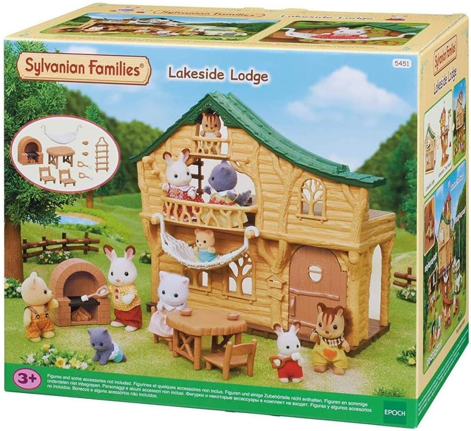 Sylvanian Families 5451 Lake House - Ensemble de jeu pour maison de poupée