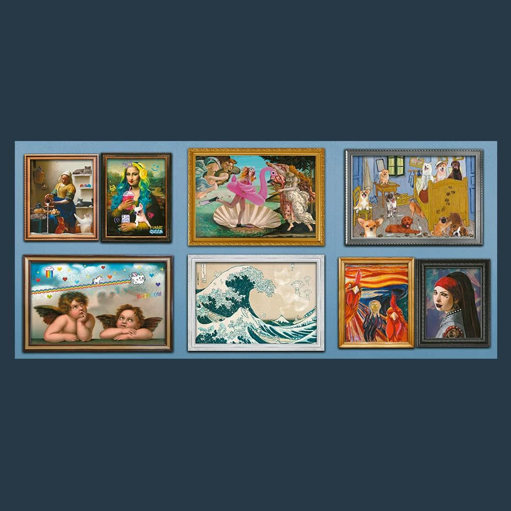 UFT Puzzle 9000 - Colecția de artă clasică Puzzle Naty Shop