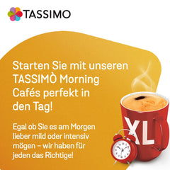 Tassimo Kapseln Moring Café XL Fort & Intense, Big Pack, 5 x 21 Pads, 105 Kaffeekapseln