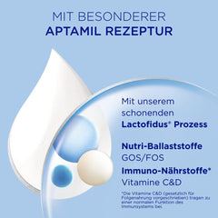 Aptamil Pronutra 2, lait de suite après 6 mois, lait infantile prêt à boire (4 x 200 ml)