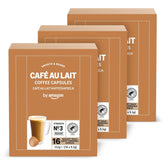 par Amazon Café au Lait Dolce Gusto capsules de café compatibles, 48 capsules (3 Packungen mit je 16 Stück)