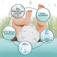 Pampers Scutece pentru copii mărimea 6 (13+Kg) Harmony, 144 bucăți Mama si Copilul Naty Shop