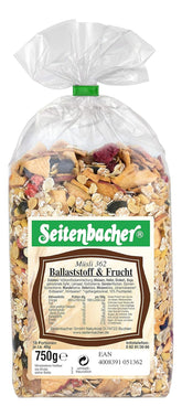 Seitenbacher Müsli Ballaststoff Und Frucht I Ohne Zugesetzten Zucker I Ohne Zugesetztes Fett I (1 X 750 G) Cereale Naty Shop 1